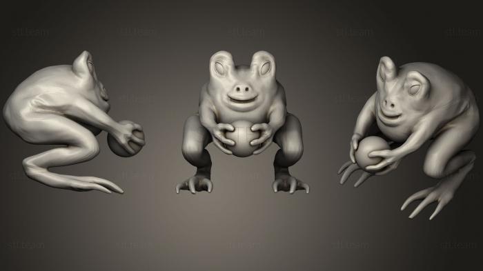 3D model Ponder Frog Creach (STL)